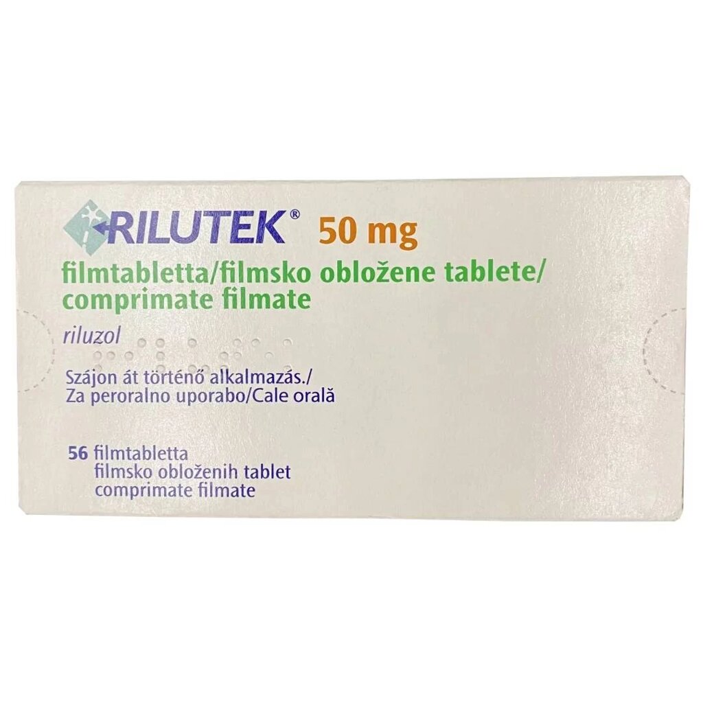 Рілутек 50 мг №56 від компанії Інтернет-аптека "Євроаптека" - фото 1