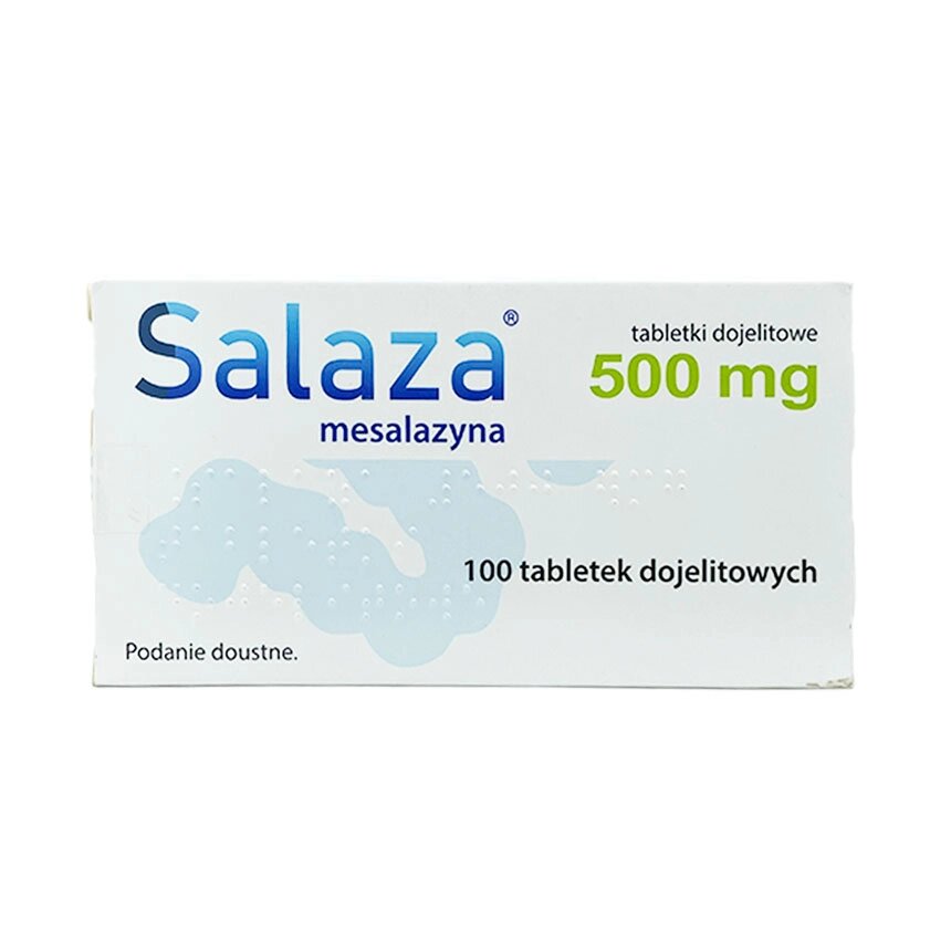 Салаза 500 мг, 100 табл від компанії Інтернет-аптека "Євроаптека" - фото 1