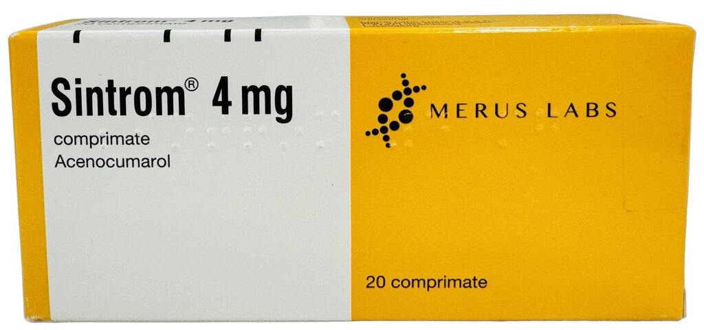 Сінтром 4 мг №20 від компанії Інтернет-аптека "Євроаптека" - фото 1