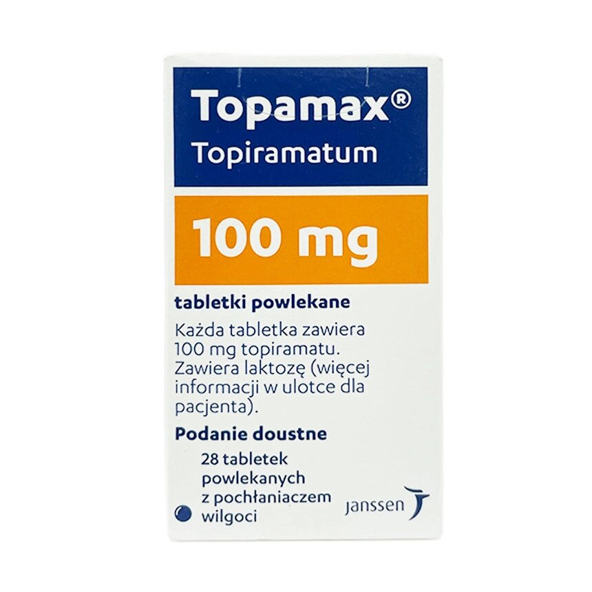 Топамакс 100 мг, 28 табл від компанії Інтернет-аптека "Євроаптека" - фото 1