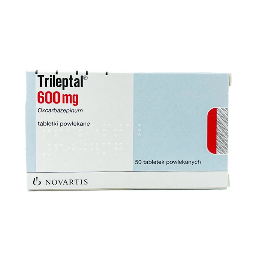 Трилептал 600 мг №50 від компанії Інтернет-аптека "Євроаптека" - фото 1