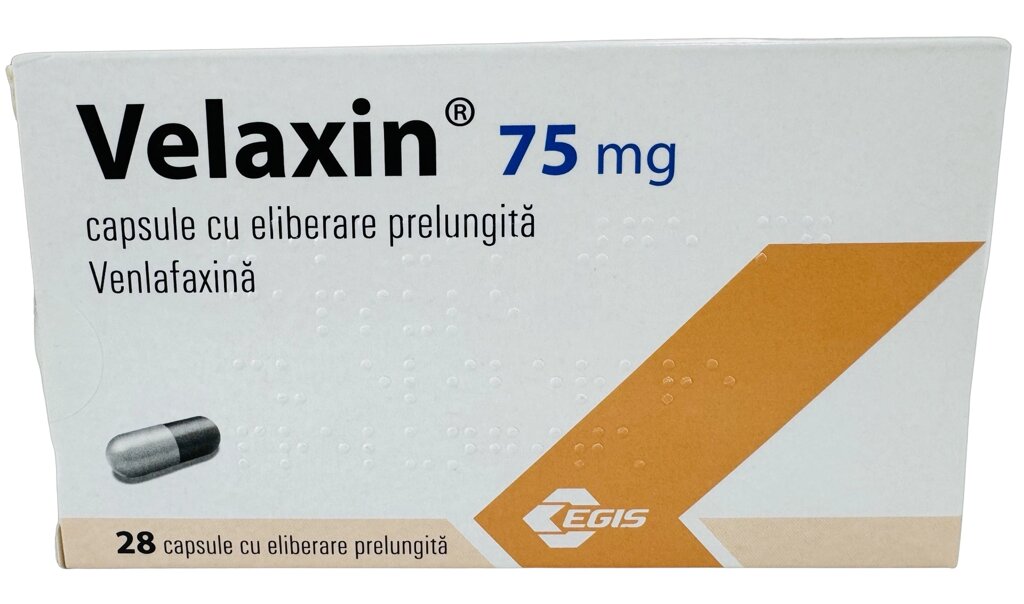 Велаксин 75 мг капсули №28 від компанії Інтернет-аптека "Євроаптека" - фото 1
