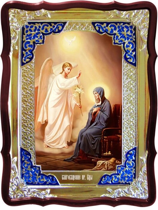 Благовіщення Богородиці - ікона для церкви від компанії Церковна крамниця "Покрова" - церковне начиння - фото 1