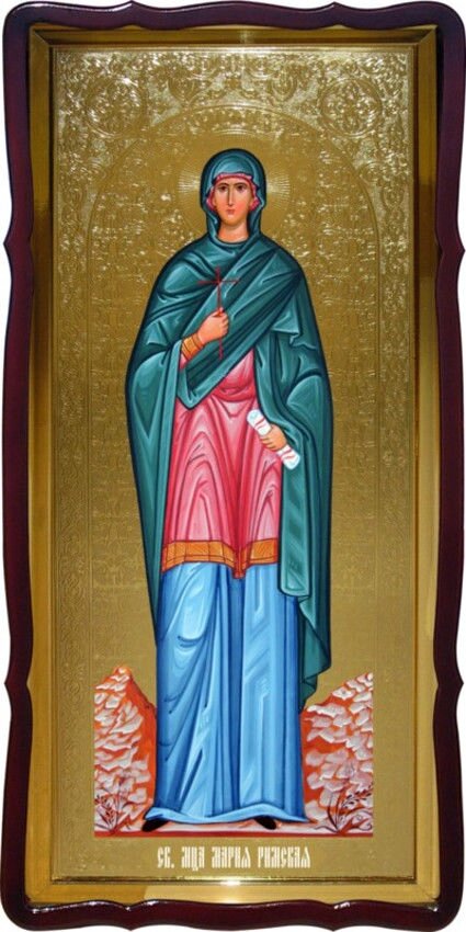Церковна ікона Святої Марії римської від компанії Церковна крамниця "Покрова" - церковне начиння - фото 1