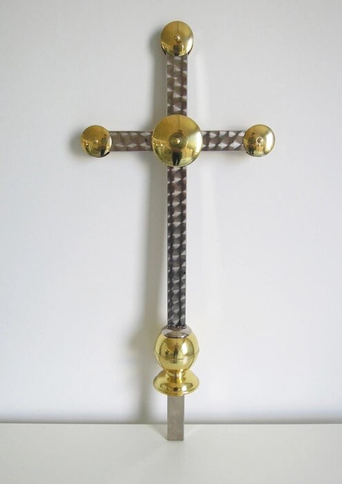 Церковний хрест накупольний №1 від компанії Церковна крамниця "Покрова" - церковне начиння - фото 1