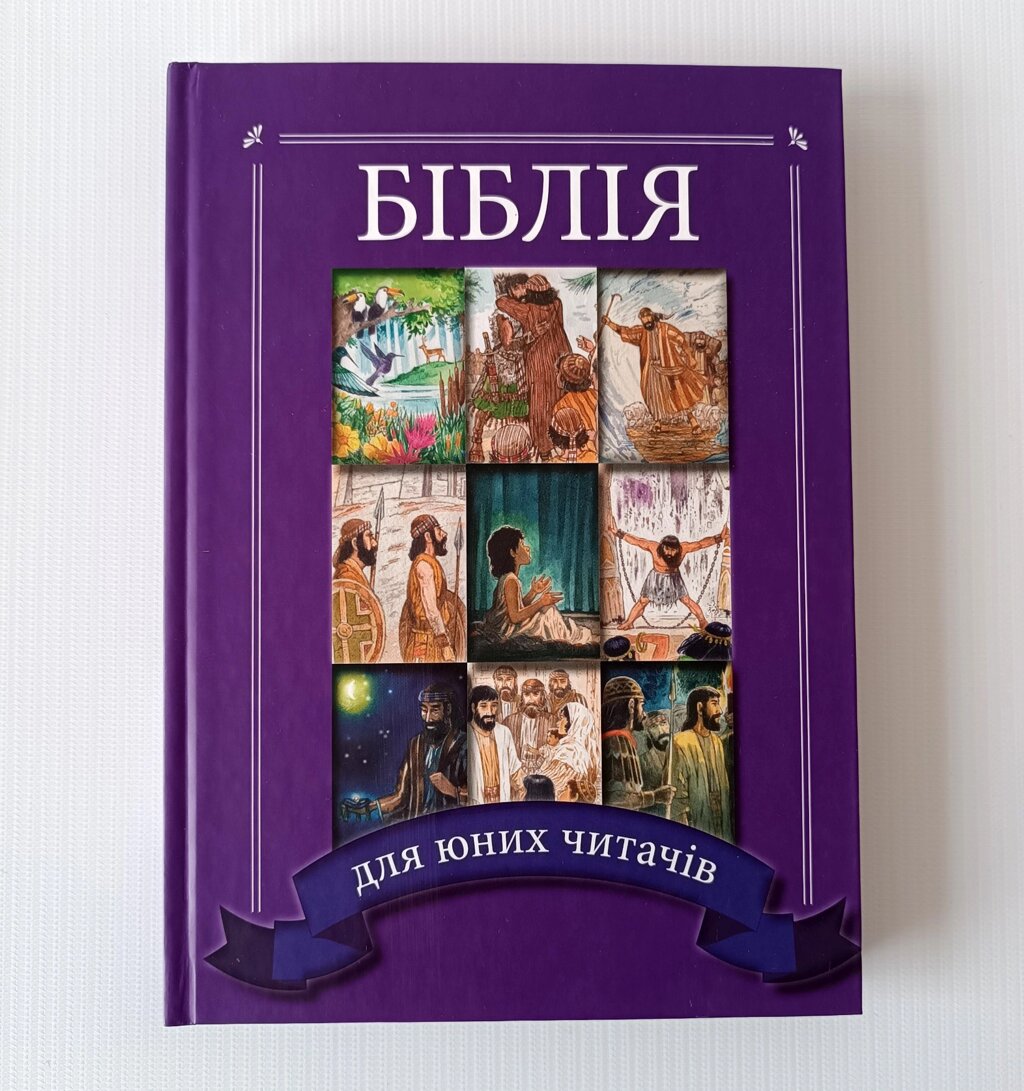 Дитяча біблія. Біблія для юних читачів 22х15.5см від компанії Церковна крамниця "Покрова" - церковне начиння - фото 1