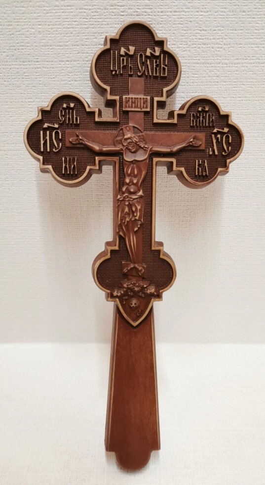 Для Батюшки хрест требного з груші # 611 від компанії Церковна крамниця "Покрова" - церковне начиння - фото 1