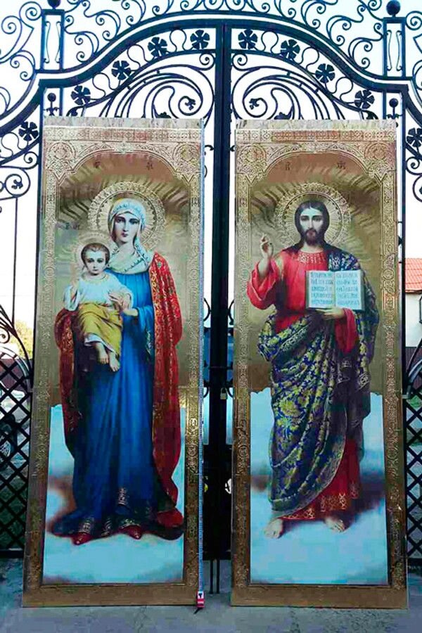 Ексклюзивні Ростові ікони 180х110см під замовлення від компанії Церковна крамниця "Покрова" - церковне начиння - фото 1