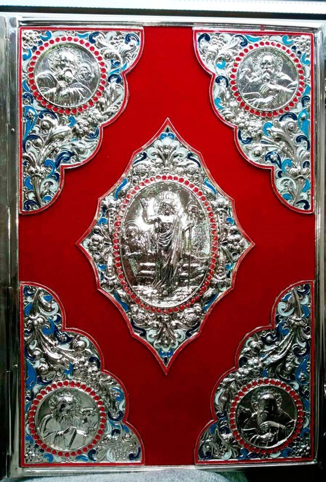 Євангеліє на старослов'янській мові, розмір 25х37см від компанії Церковна крамниця "Покрова" - церковне начиння - фото 1