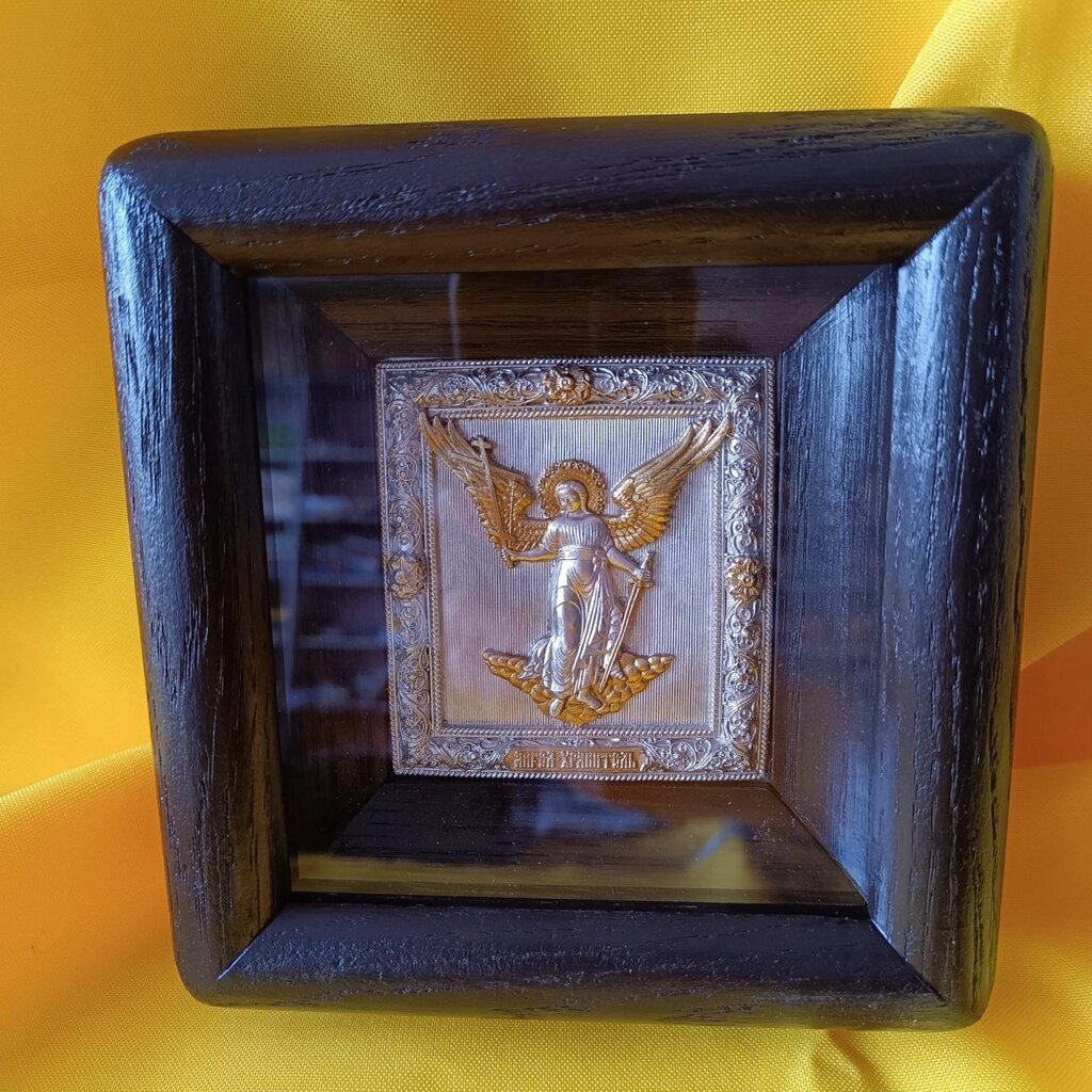 Ікона Ангел Хранитель, для дому 14*14см від компанії Церковна крамниця "Покрова" - церковне начиння - фото 1