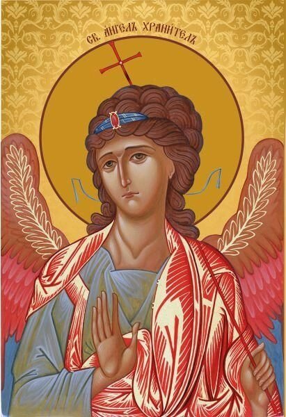 Ікона Ангел охоронець для дому від компанії Церковна крамниця "Покрова" - церковне начиння - фото 1