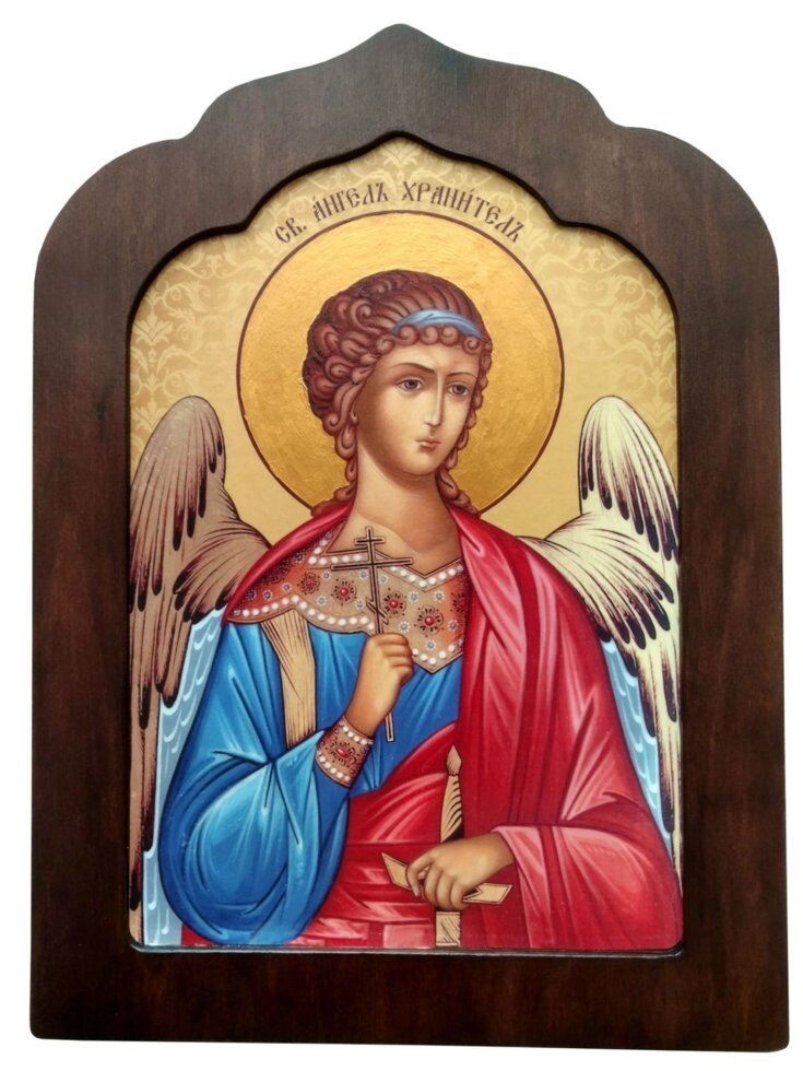 Ікона Ангела хранителя на подарунок або для дому від компанії Церковна крамниця "Покрова" - церковне начиння - фото 1