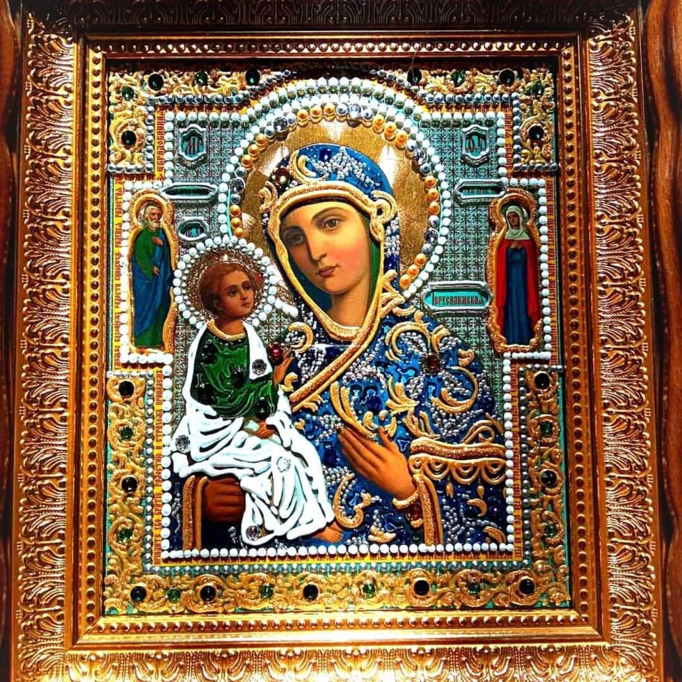 Ікона Богородиці Єрусалимська на дарунок або для дому від компанії Церковна крамниця "Покрова" - церковне начиння - фото 1