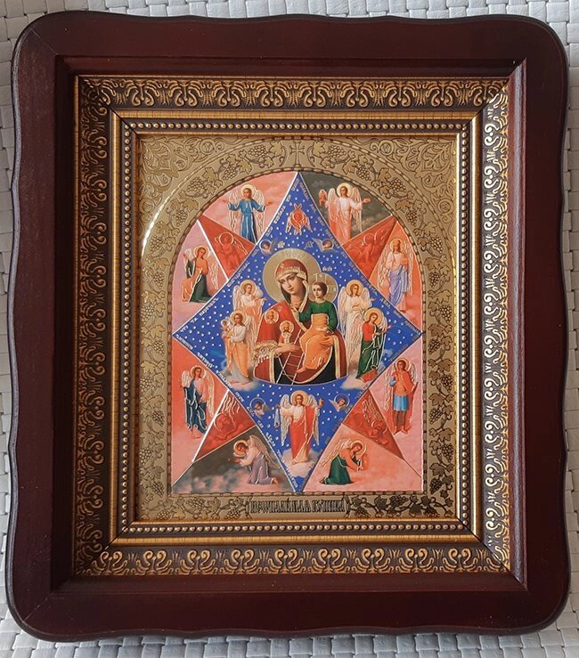 Ікона Богородиці «Неопалима Купина» 23 * 26см від компанії Церковна крамниця "Покрова" - церковне начиння - фото 1