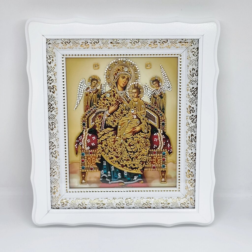 Ікона Богородиці Всецариця (Пантанаса) на дарунок або для дому від компанії Церковна крамниця "Покрова" - церковне начиння - фото 1