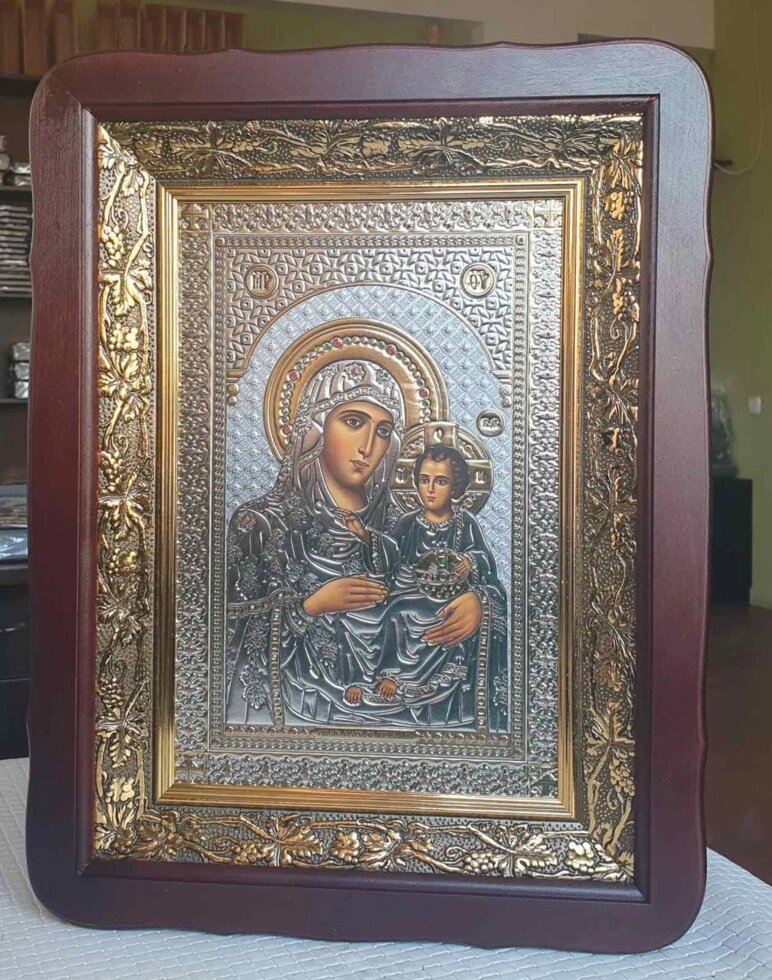 Ікона Божої Матері Єрусалимська, кіот 32x42см від компанії Церковна крамниця "Покрова" - церковне начиння - фото 1