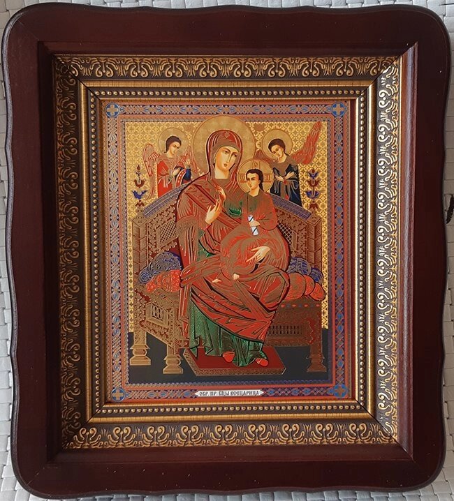 Ікона Божої Матері "Всецариця" для дому або на дарунок від компанії Церковна крамниця "Покрова" - церковне начиння - фото 1