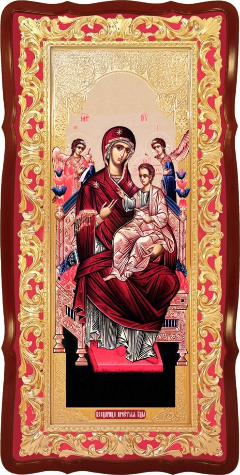 Ікона Божої Матері "Всецариця" від компанії Церковна крамниця "Покрова" - церковне начиння - фото 1
