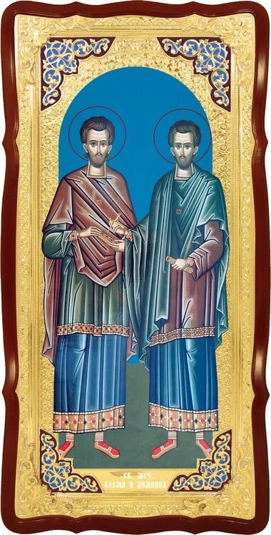 Ікона для церкви Святі Косма и Даміан від компанії Церковна крамниця "Покрова" - церковне начиння - фото 1