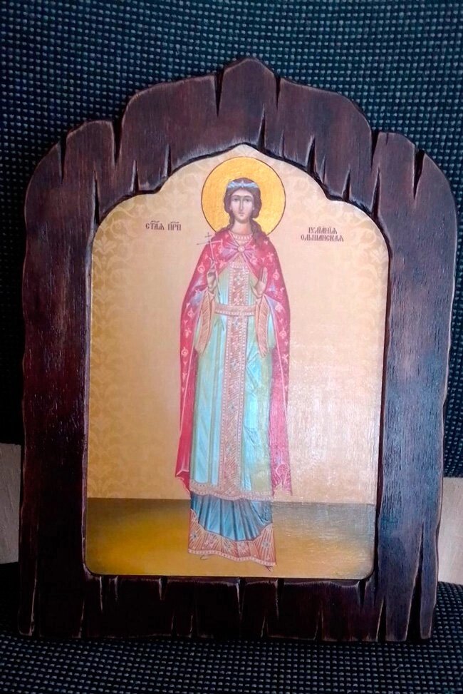 Ікона Іуліанія Ольшанський на подарунок або для дому від компанії Церковна крамниця "Покрова" - церковне начиння - фото 1