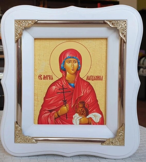 Ікона Марія Магдалена 19х17см від компанії Церковна крамниця "Покрова" - церковне начиння - фото 1