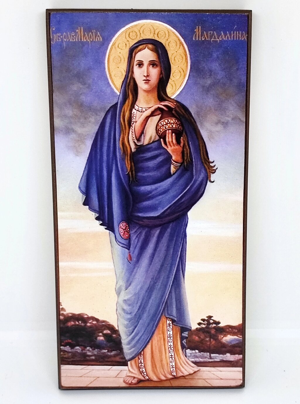Ікона Марія Магдалина на подарунок 22*11 см від компанії Церковна крамниця "Покрова" - церковне начиння - фото 1
