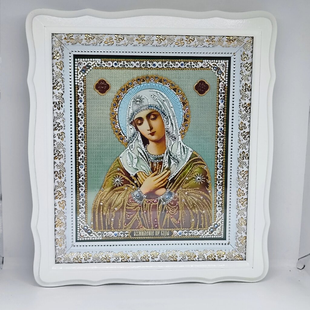 Ікона Матері Божої «Зворушення» ручної роботи від компанії Церковна крамниця "Покрова" - церковне начиння - фото 1