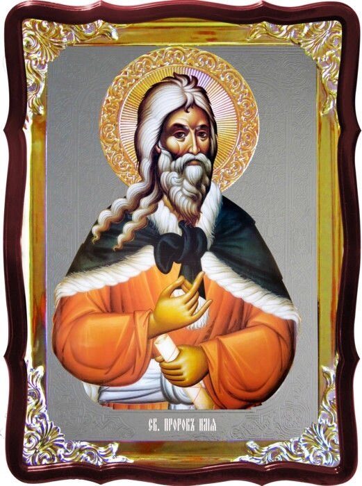 Ікона православного святого Іллі пророка на замовлення від компанії Церковна крамниця "Покрова" - церковне начиння - фото 1