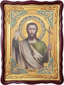 Ікона пророка Іоанна Предтечі (з емаллю)