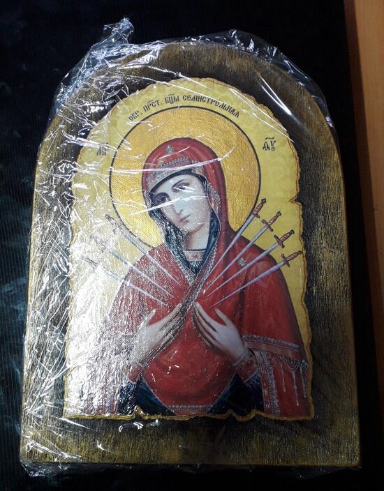 Ікона Семістрільна Богородиця на подарунок друзям від компанії Церковна крамниця "Покрова" - церковне начиння - фото 1