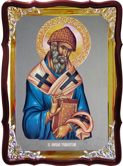 Ікона Спиридон в каталозі ікон від компанії Церковна крамниця "Покрова" - церковне начиння - фото 1
