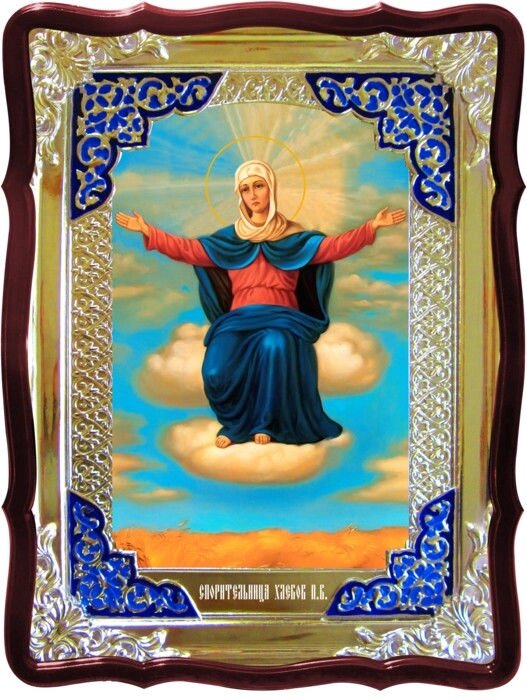 Ікона Спорительниця хлібів Пресвятої Богородиці від компанії Церковна крамниця "Покрова" - церковне начиння - фото 1