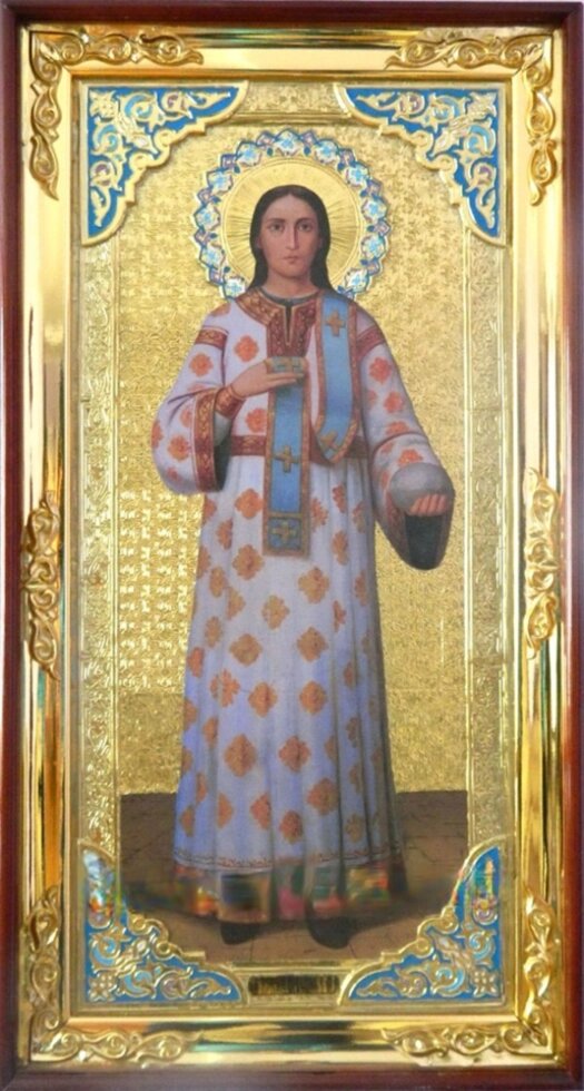 Ікона Стефан архідиякон, першомученик (з емаллю) від компанії Церковна крамниця "Покрова" - церковне начиння - фото 1