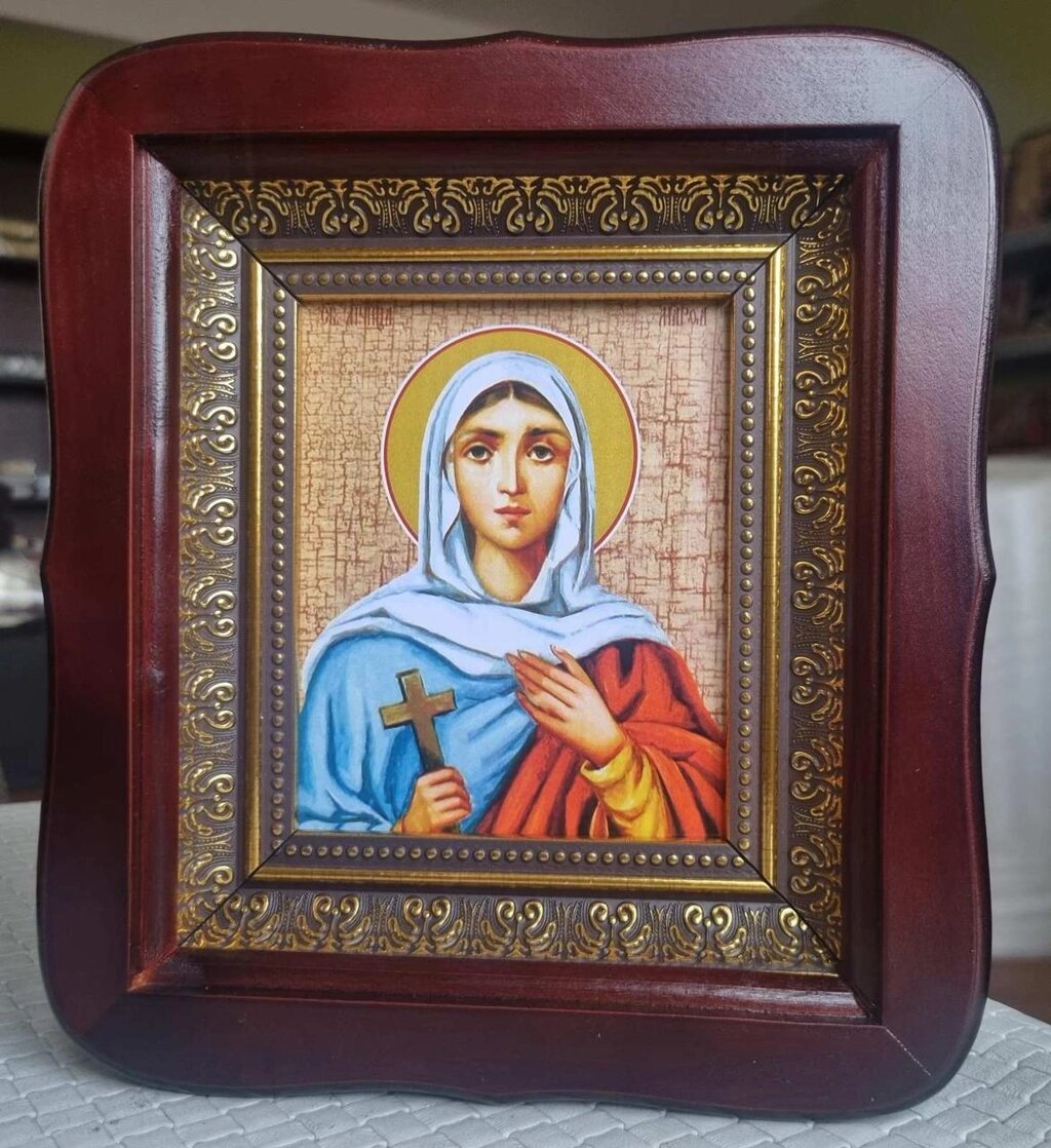 Ікона Свята Марія Магдалина 20х18см від компанії Церковна крамниця "Покрова" - церковне начиння - фото 1