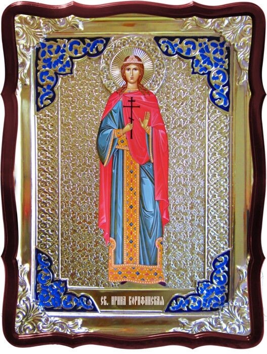Ікона Свята мучениця Ірина коринфського в православному магазині від компанії Церковна крамниця "Покрова" - церковне начиння - фото 1