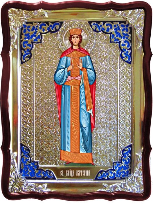 Ікона Свята мучениця Катерина - замовити в церковній лавці від компанії Церковна крамниця "Покрова" - церковне начиння - фото 1
