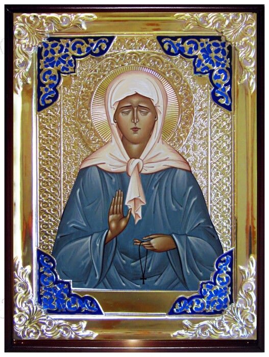 Ікона Свята мучениця Матрона в магазині церковного починаючи від компанії Церковна крамниця "Покрова" - церковне начиння - фото 1