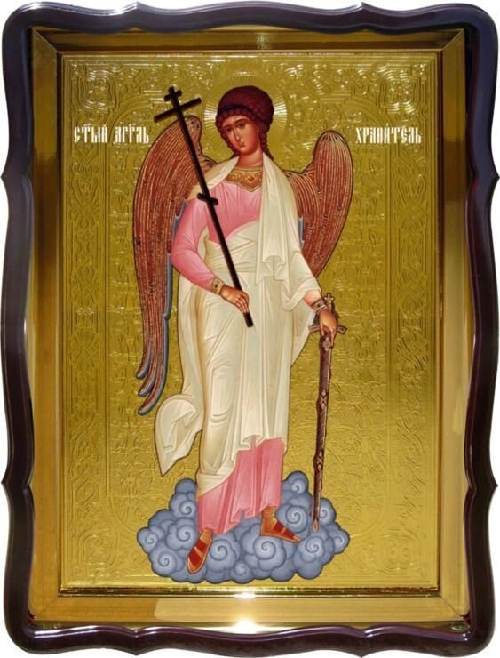 Ікона Святого Ангела охоронця від компанії Церковна крамниця "Покрова" - церковне начиння - фото 1