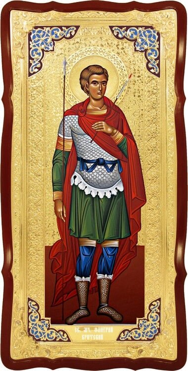 Ікона Святого Фанурія Крітського, Родоській мученики від компанії Церковна крамниця "Покрова" - церковне начиння - фото 1