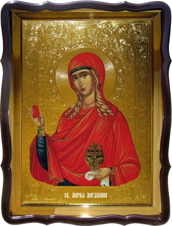 Ікона Святої Марії Магдалини для храму від компанії Церковна крамниця "Покрова" - церковне начиння - фото 1