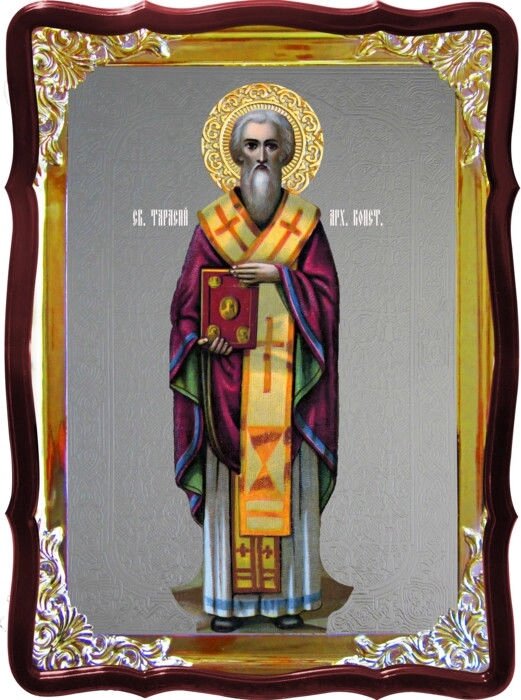 Ікона Тарасій в церковному каталозі ікон від компанії Церковна крамниця "Покрова" - церковне начиння - фото 1