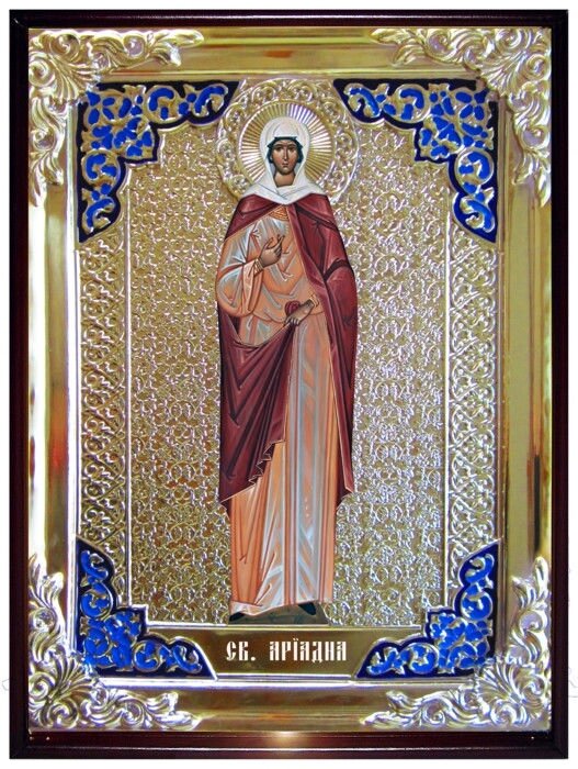 Ікона в Ризі - Свята мучениця Аріадна в православному магазині від компанії Церковна крамниця "Покрова" - церковне начиння - фото 1