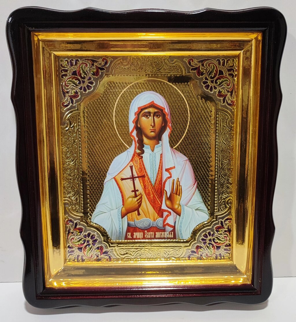 Ікона Злата Моглінська 32х28см від компанії Церковна крамниця "Покрова" - церковне начиння - фото 1