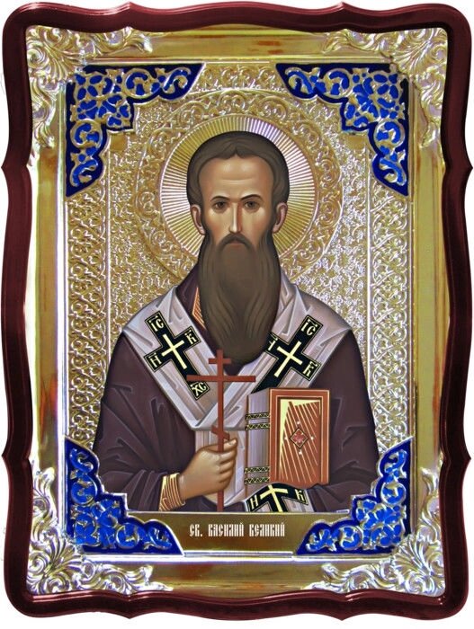 Ікони святих чоловіків в нашому каталозі: Св.Васілій Великий від компанії Церковна крамниця "Покрова" - церковне начиння - фото 1