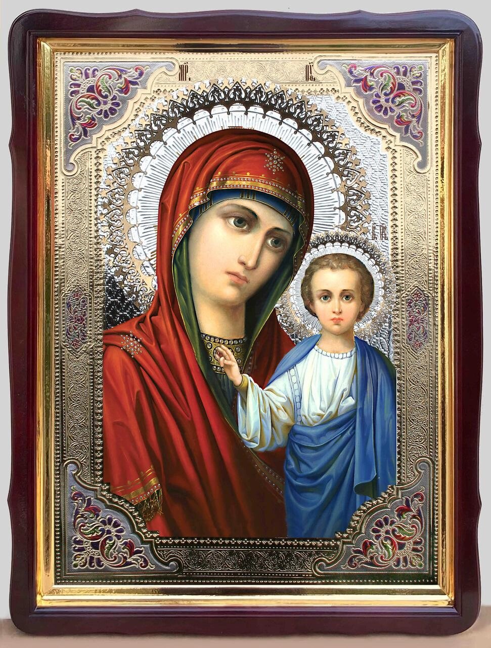 Казанська ікона Божої Матері від компанії Церковна крамниця "Покрова" - церковне начиння - фото 1