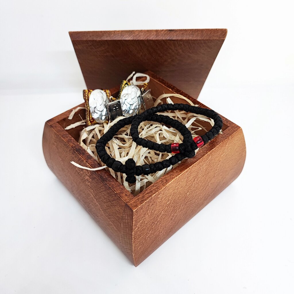 Комбоскіни, освячений браслет на руку і подушечка з філахтою Св. Спіридона від компанії Церковна крамниця "Покрова" - церковне начиння - фото 1