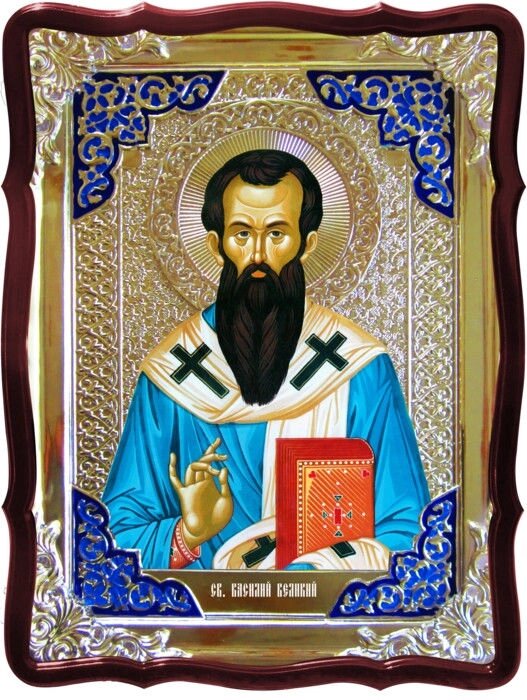 Красиві ікони святих - Святий Василій Великий від компанії Церковна крамниця "Покрова" - церковне начиння - фото 1
