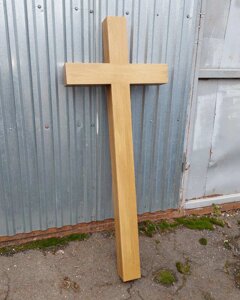 Хрест на могилу з дерева 150см