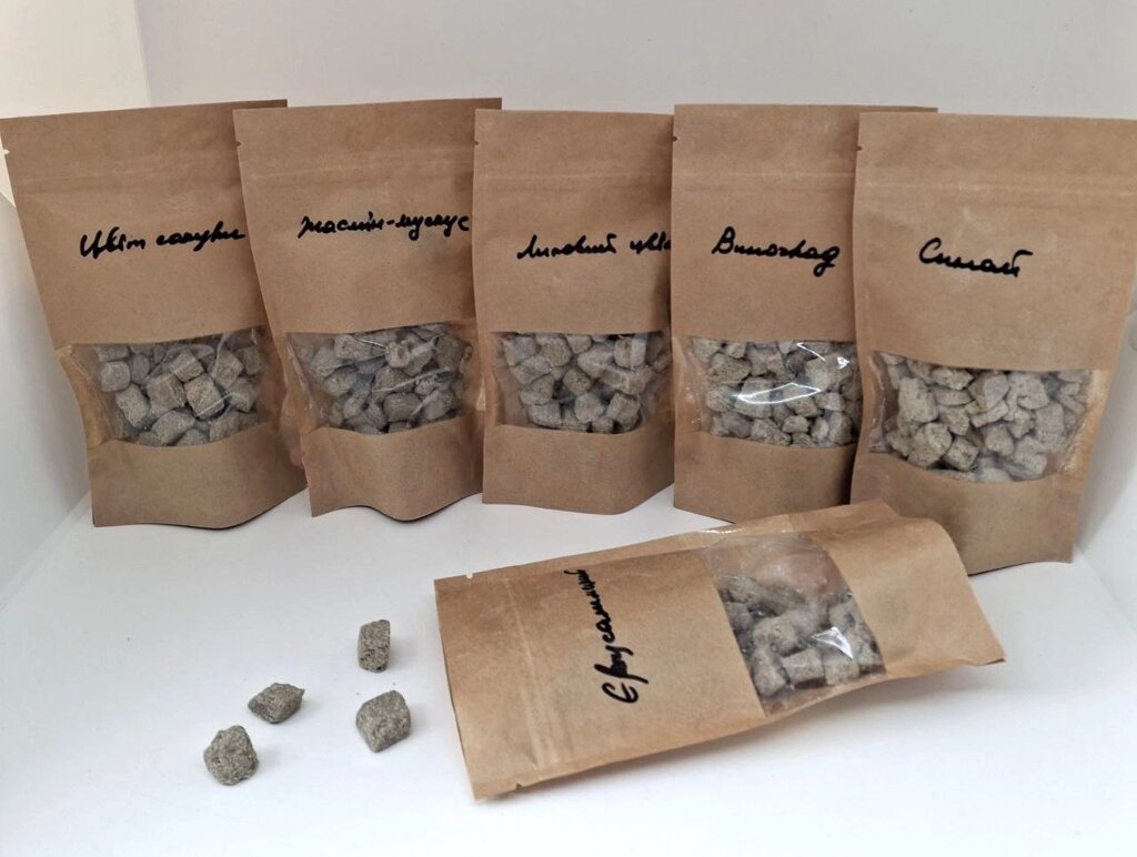 Ладан натуральний, ручного замісу, коробочка 100 грам (аромати в асортименті) від компанії Крамниця "Покрова" - церковне начиння - фото 1