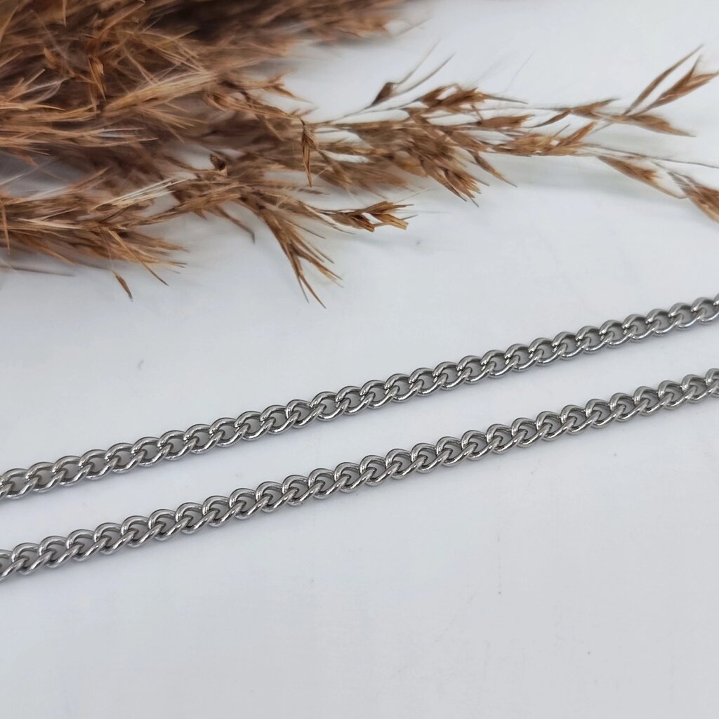 Ланцюжок срібний для хрестика або кулона від компанії Церковна крамниця "Покрова" - церковне начиння - фото 1